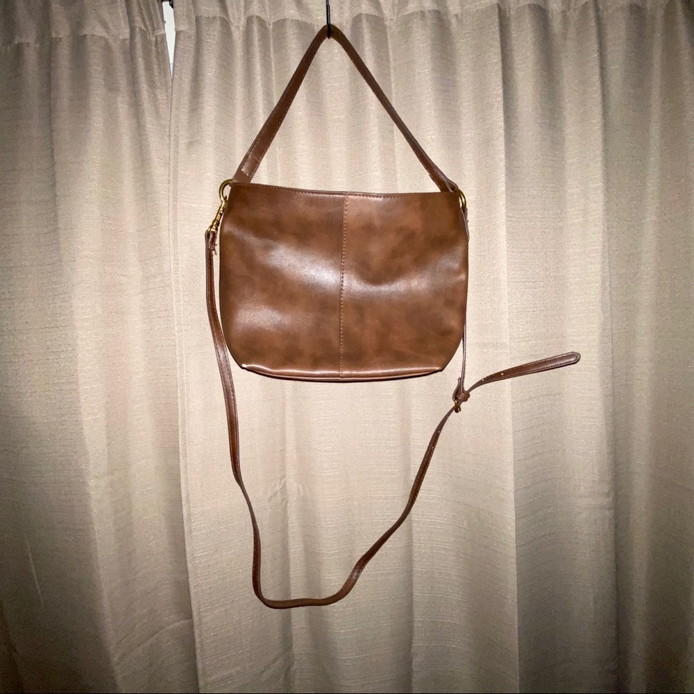 Brown cross body/shoulder bag